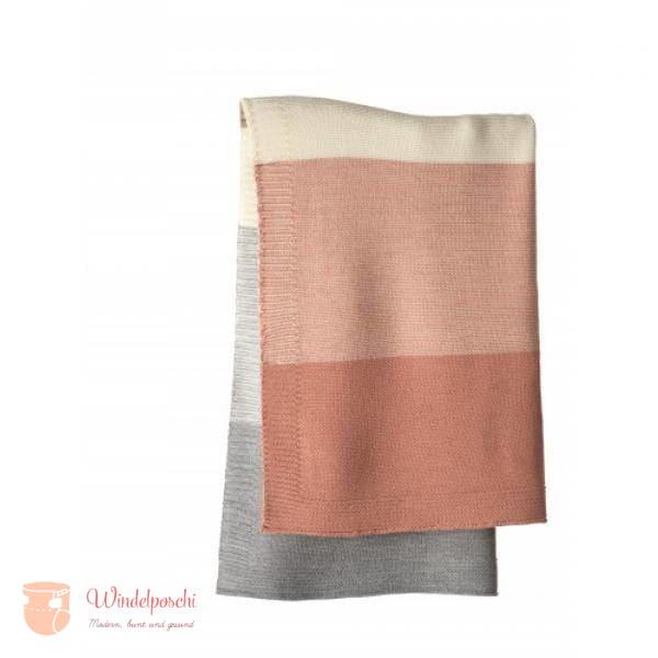 Disana Strickdecke Rose/Natur - Windelposchi