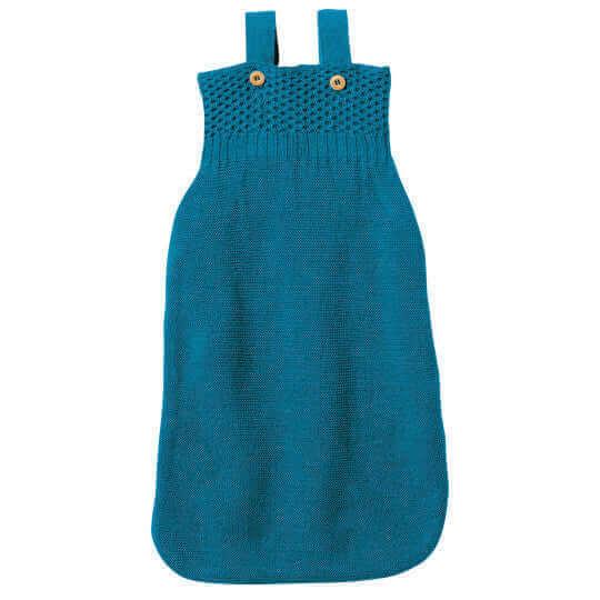 Disana Strickschlafsack Blau - Windelposchi