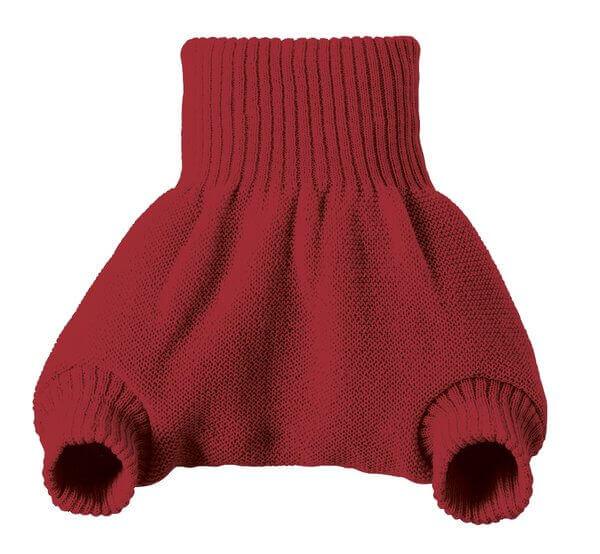 Disana Wollwindelhosen Bordeaux Rot - Windelposchi