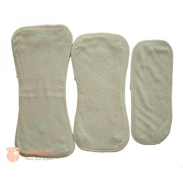 Fluffy Nature Bambus Einlagen Set - Windelposchi