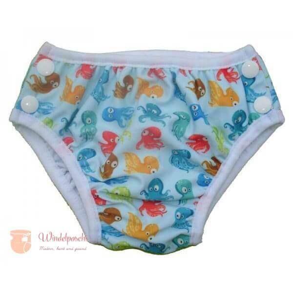 Fluffy Nature Schwimmwindel Oktopus - Windelposchi