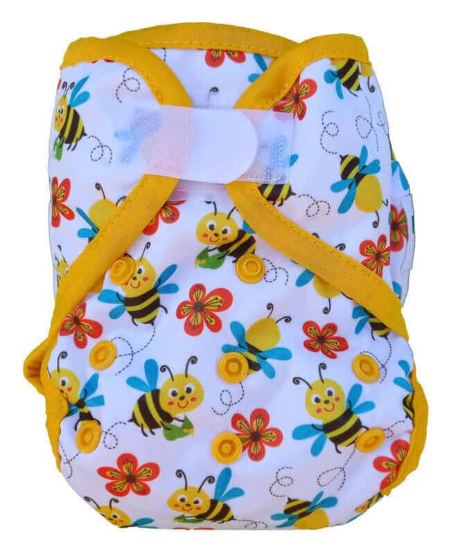 Fluffy Nature SIO Newborn Überhose Bees - Windelposchi