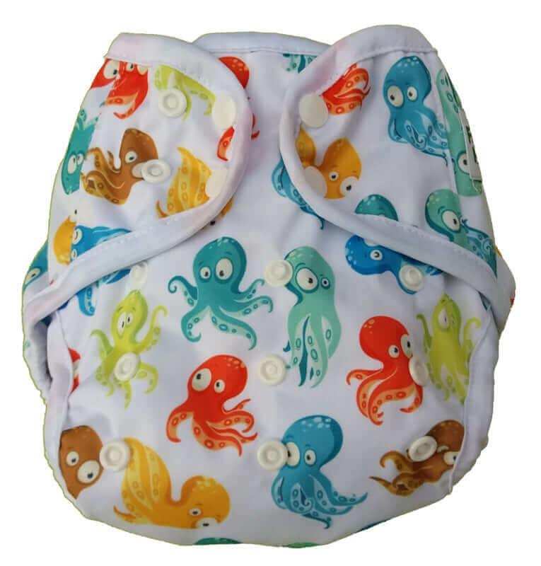 Fluffy Nature SIO Onesize Überhose Drucki Octopus - Windelposchi