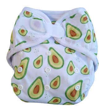 Fluffy Nature SIO Onesize Überhose Klett Avocado - Windelposchi