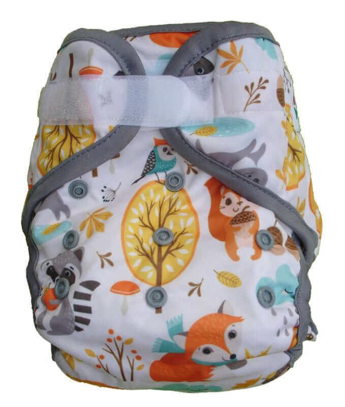 Fluffy Nature SIO Onesize Überhose Klett Forest - Windelposchi