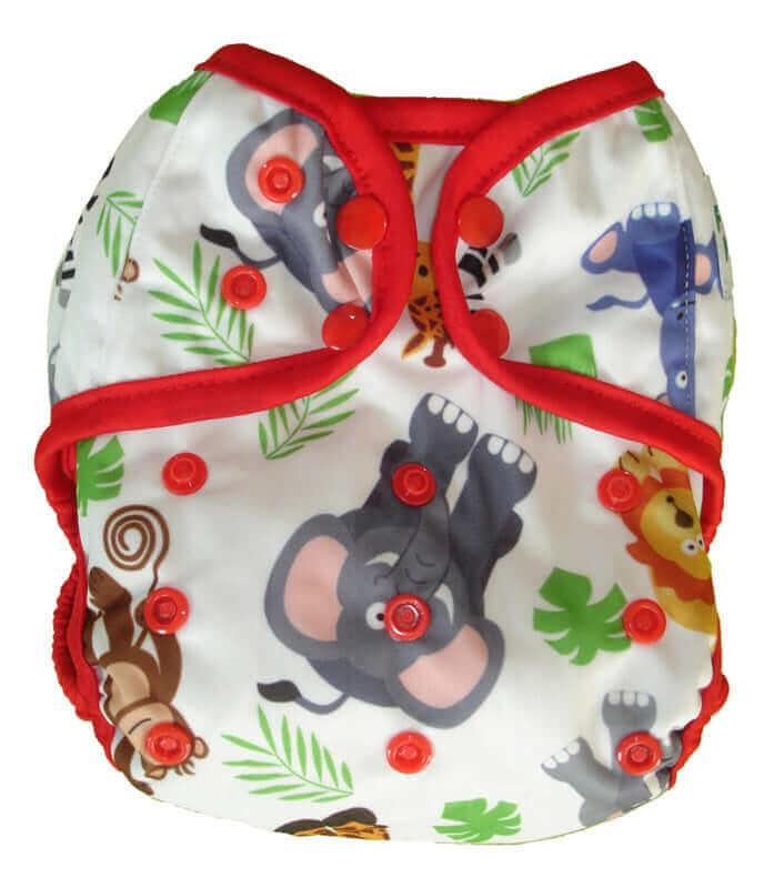 Fluffy Nature SIO Überhose XL Dschungel - Windelposchi