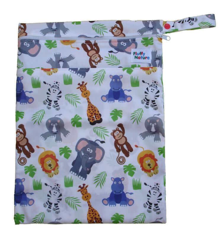 Fluffy Nature Wetbag Dschungel - Windelposchi