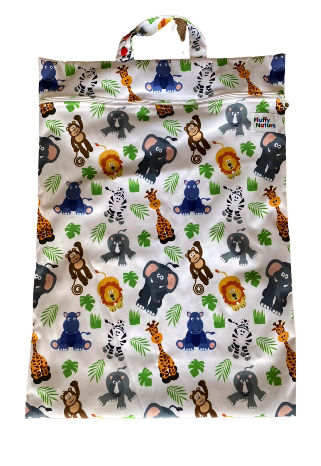 Fluffy Nature Wetbag XL Jungle - Windelposchi