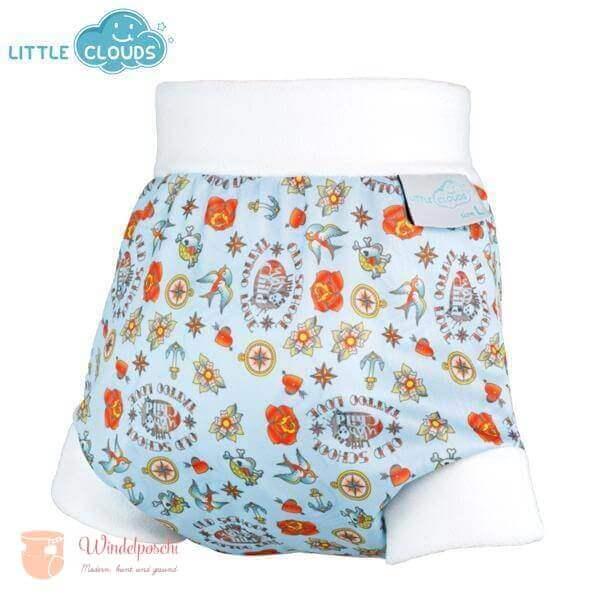 Little Clouds Schlupf-Überhose Tattoo Love - Windelposchi