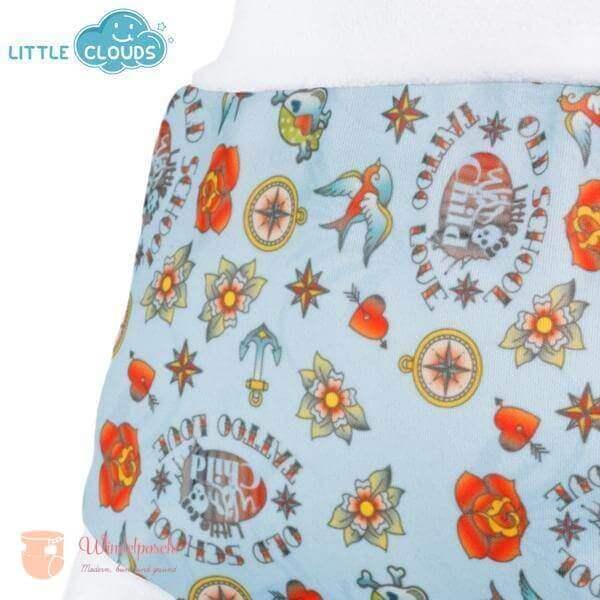 Little Clouds Schlupf-Überhose Tattoo Love - Windelposchi