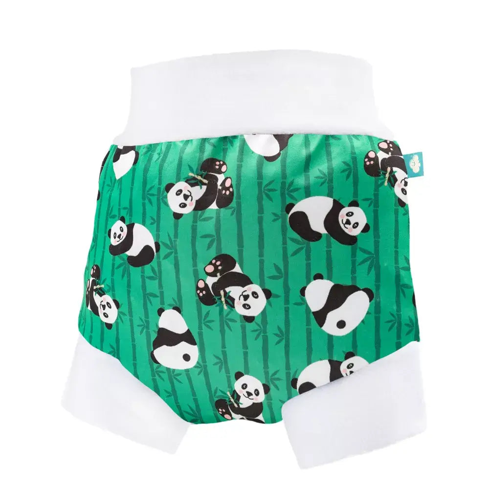 Little Clouds Schlupf-Überhose V2 - Bambus Panda - Windelposchi