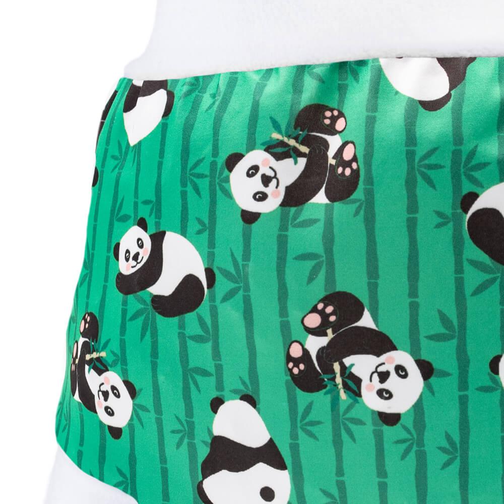 Little Clouds Schlupf-Überhose V2 - Bambus Panda - Windelposchi