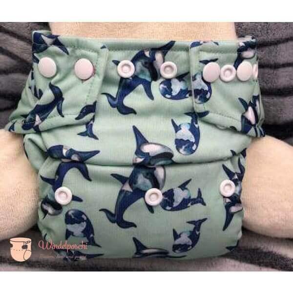 Little Lamb Pocketwindel Whale Of The Time - Windelposchi