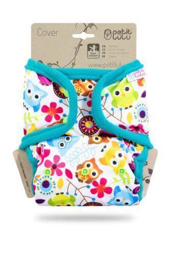 Lulu Prefold Überhose Onesize Drucki Happy Owls - Windelposchi