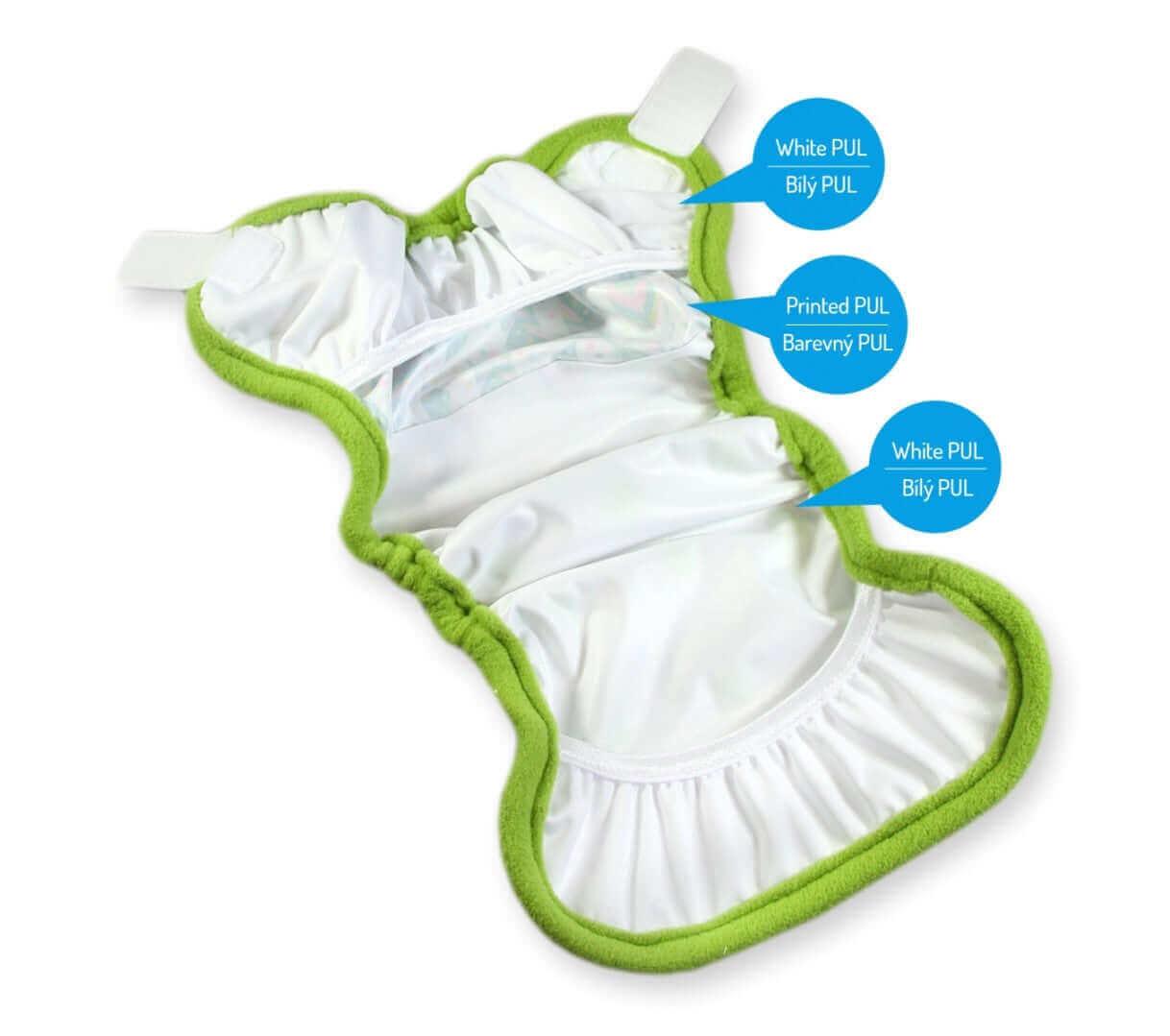 Lulu Prefold Überhose Onesize Klett Apple Cider - Windelposchi