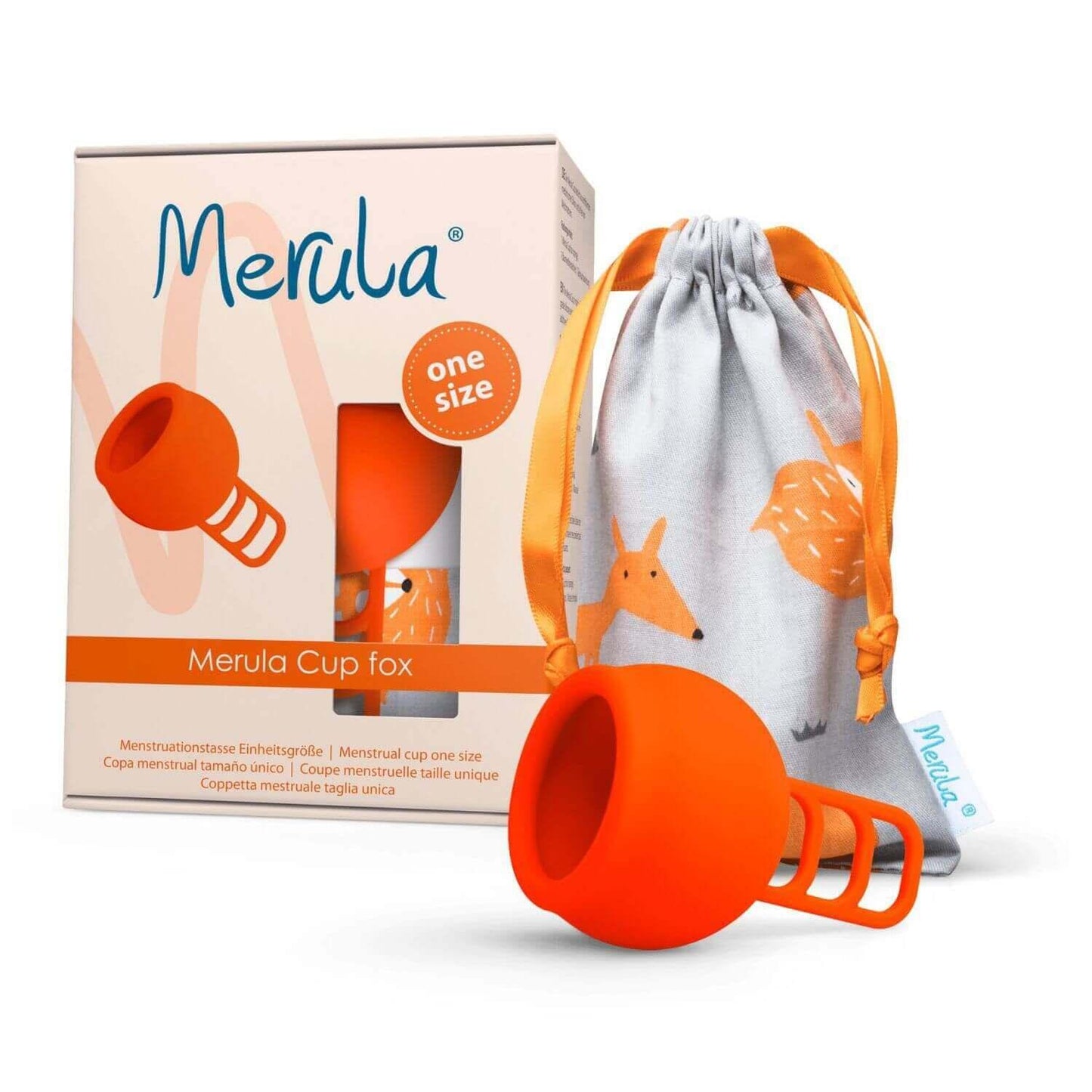 Merula Menstruationstasse Onesize Fox - Windelposchi