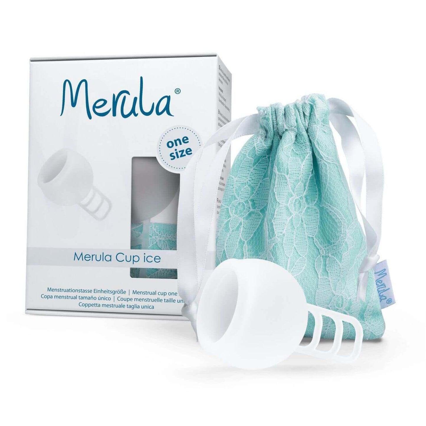 Merula Menstruationstasse Onesize Ice - Windelposchi