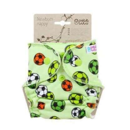 Petit Lulu Höschenwindeln Newborn Football - Windelposchi