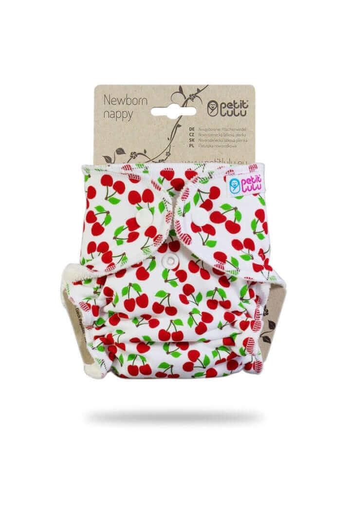 Petit Lulu Höschenwindeln Newborn Sweet Cherries - Windelposchi