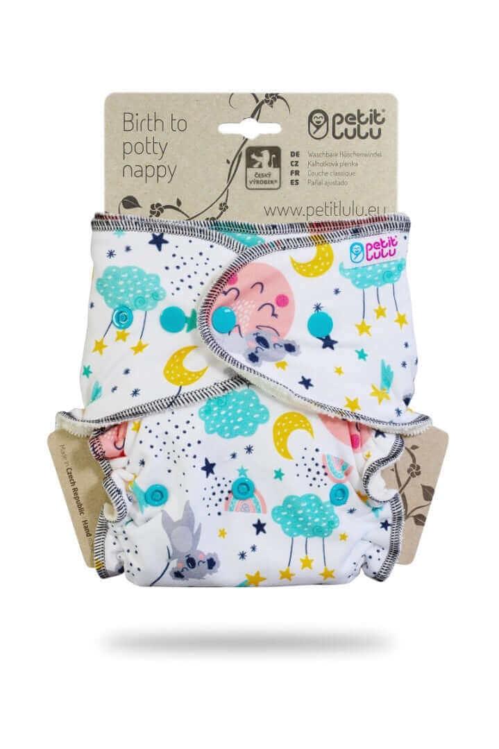 Petit Lulu Höschenwindeln XL Drucki Dreaming Koalas - Windelposchi
