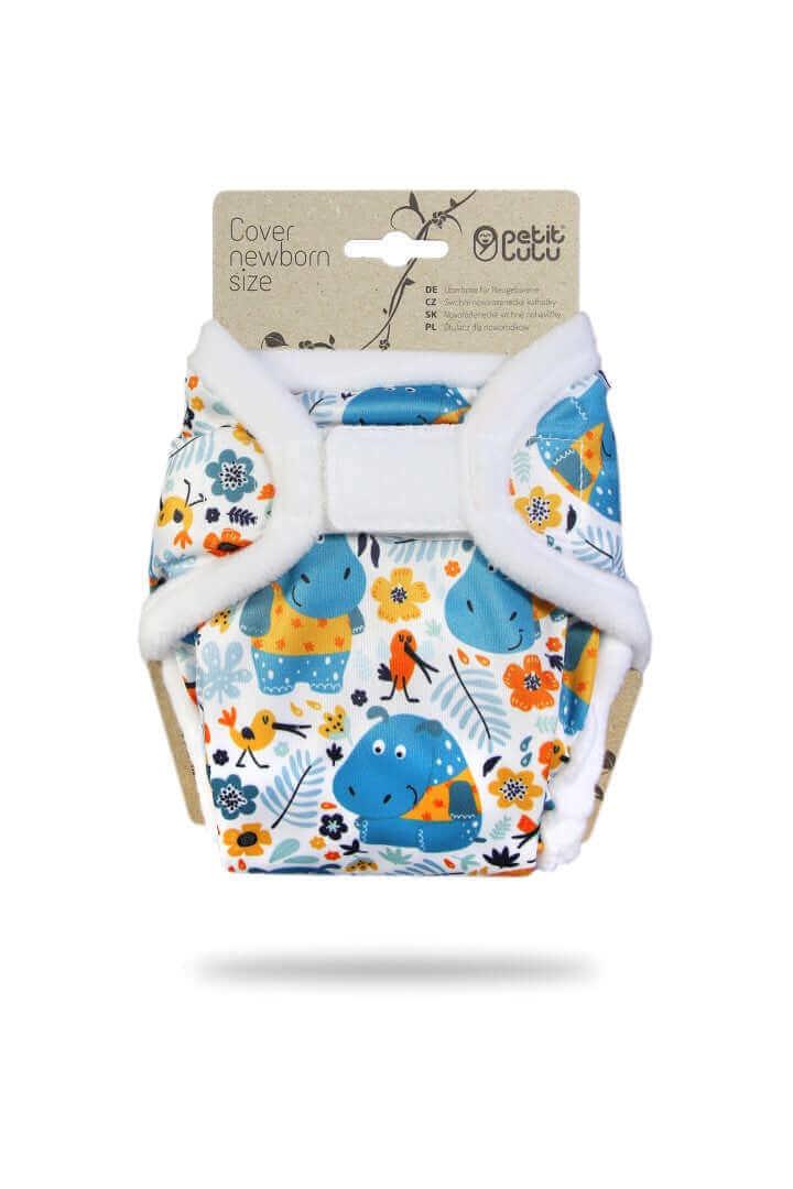 Petit Lulu Newborn Überhose Hippos - Windelposchi