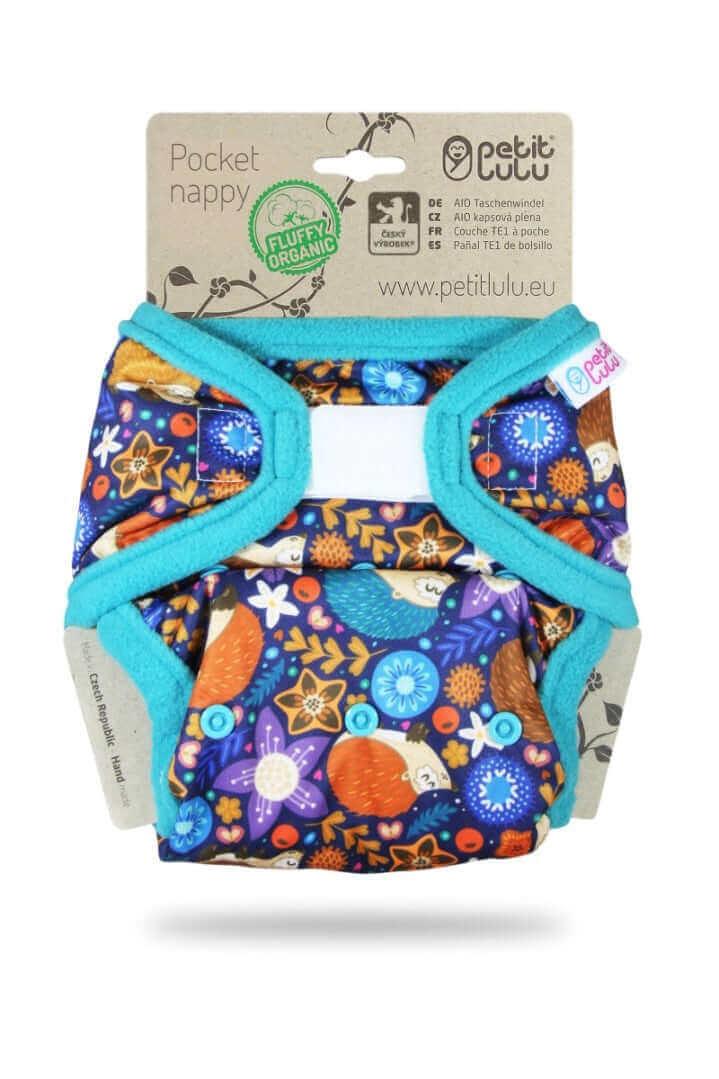 Petit Lulu Pocketwindeln Klett Hedgies - Windelposchi