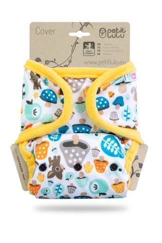 Petit Lulu Prefold Überhose Onesize Drucki Mushrooms - Windelposchi