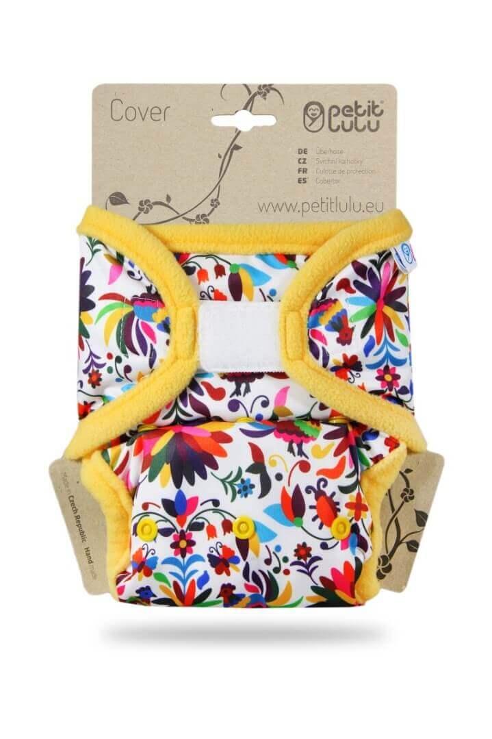 Petit Lulu SIO Überhosen Onesize Klett Folklore - Windelposchi
