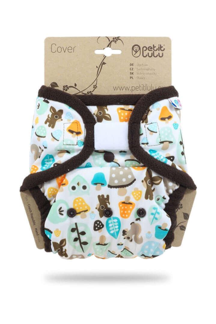 Petit Lulu SIO Überhosen Onesize Klett Mushrooms - Windelposchi