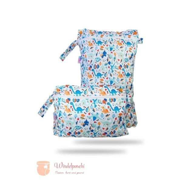 Petit Lulu Wetbag Dinos - Windelposchi