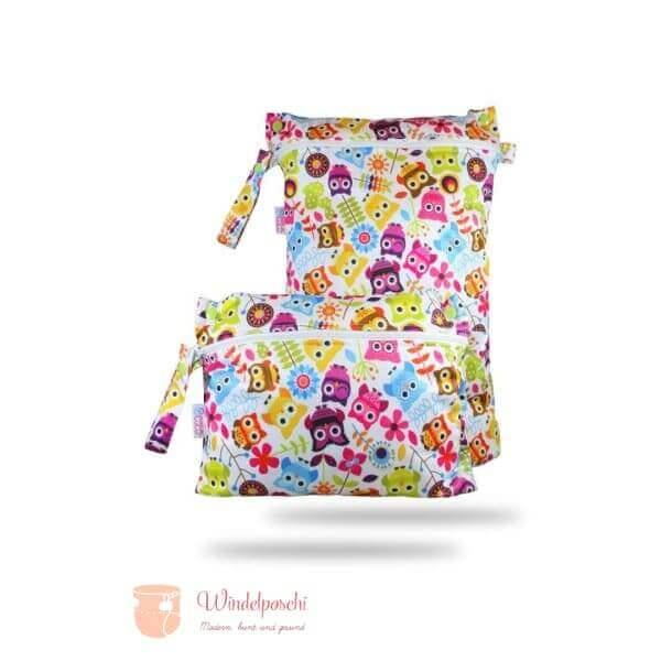 Petit Lulu Wetbag Eulen - Windelposchi