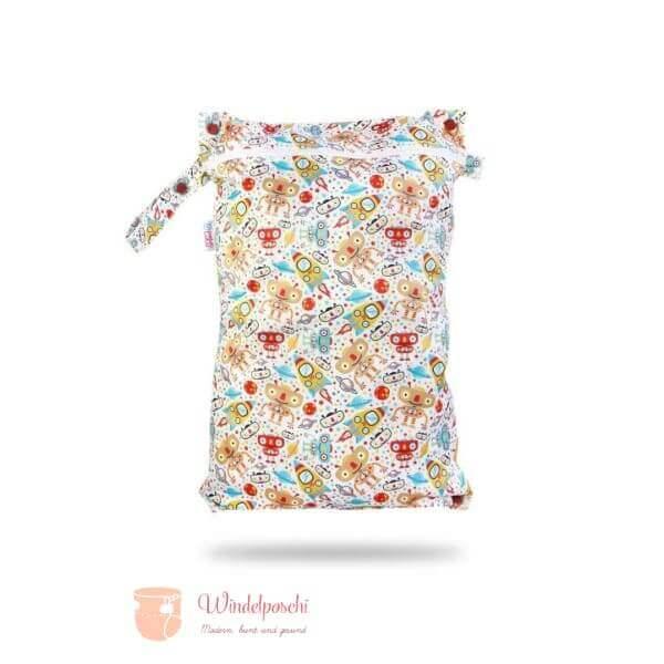 Petit Lulu Wetbag Robots - Windelposchi
