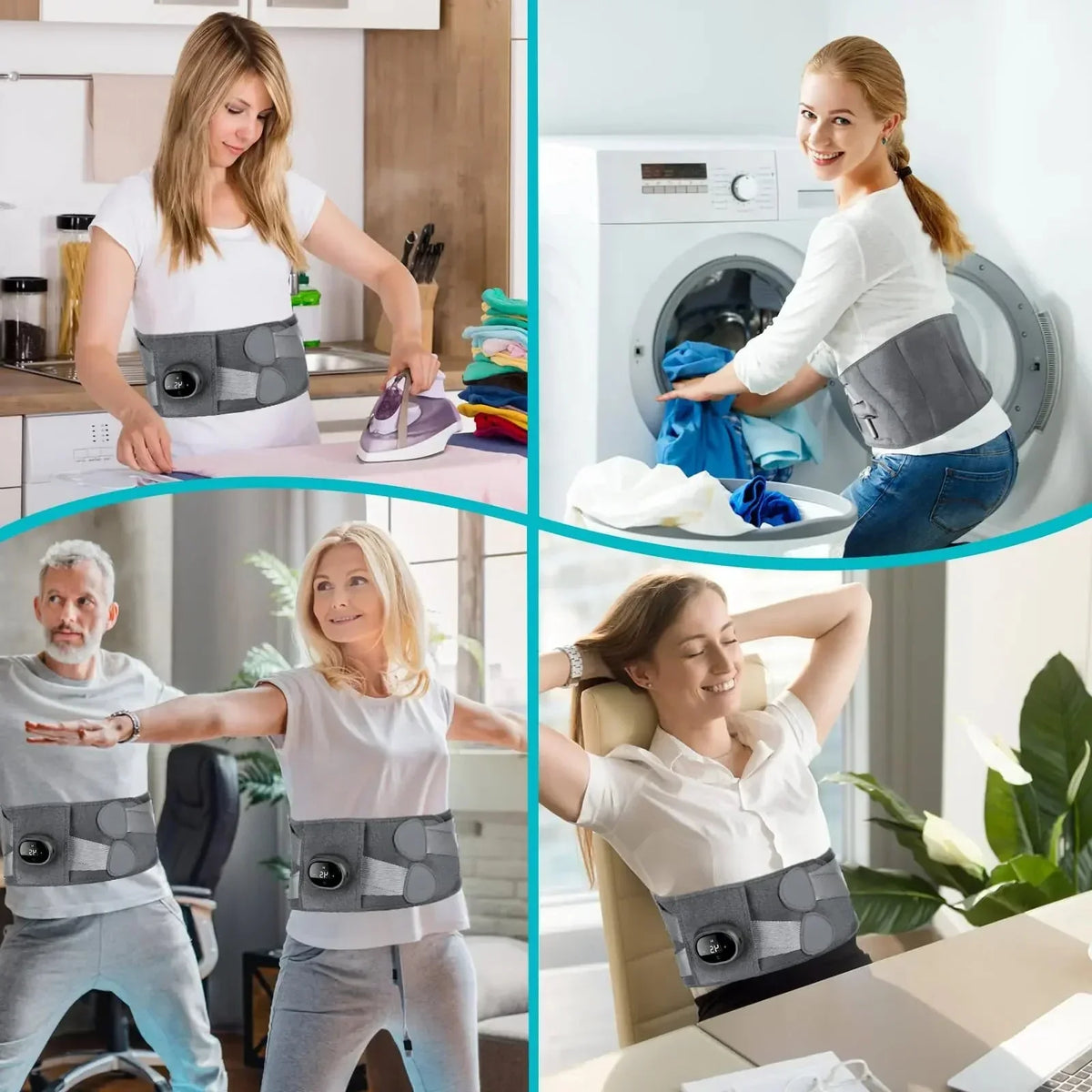 | Heizkissen und Massager für den unteren Rücken