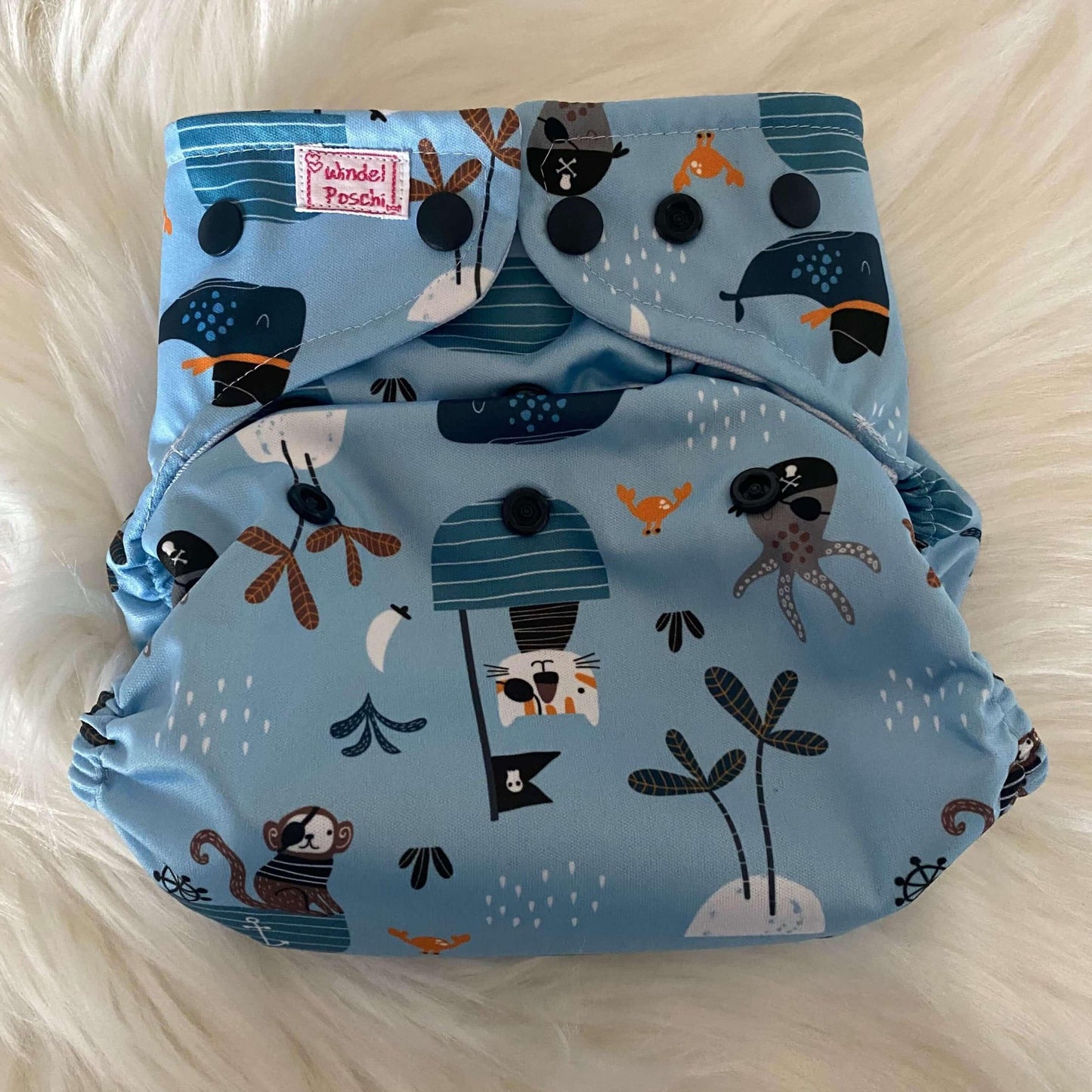 Windelposchi Überhose Onesize Ahoi - Windelposchi