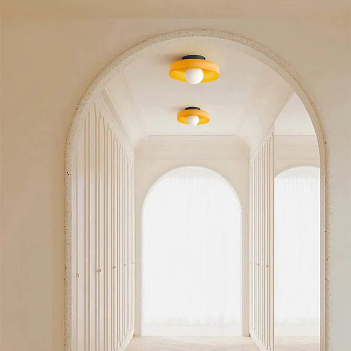 Aurevo – Moderne Ronde Plafondlamp | Dimbare LED & Luxe Design