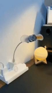 | USB LED Fan Uhr