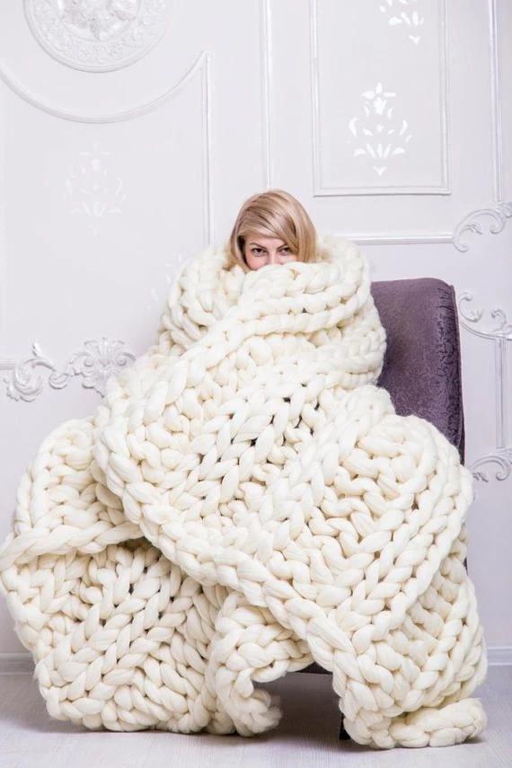 | Chunky Strickdecke