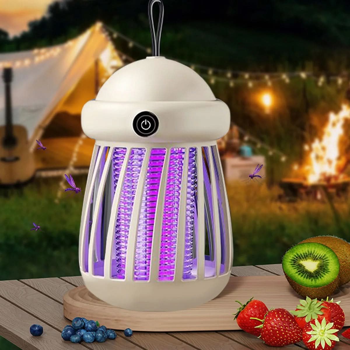 | Mückenvernichter mit UV-Licht & 3000V Schockeffekt