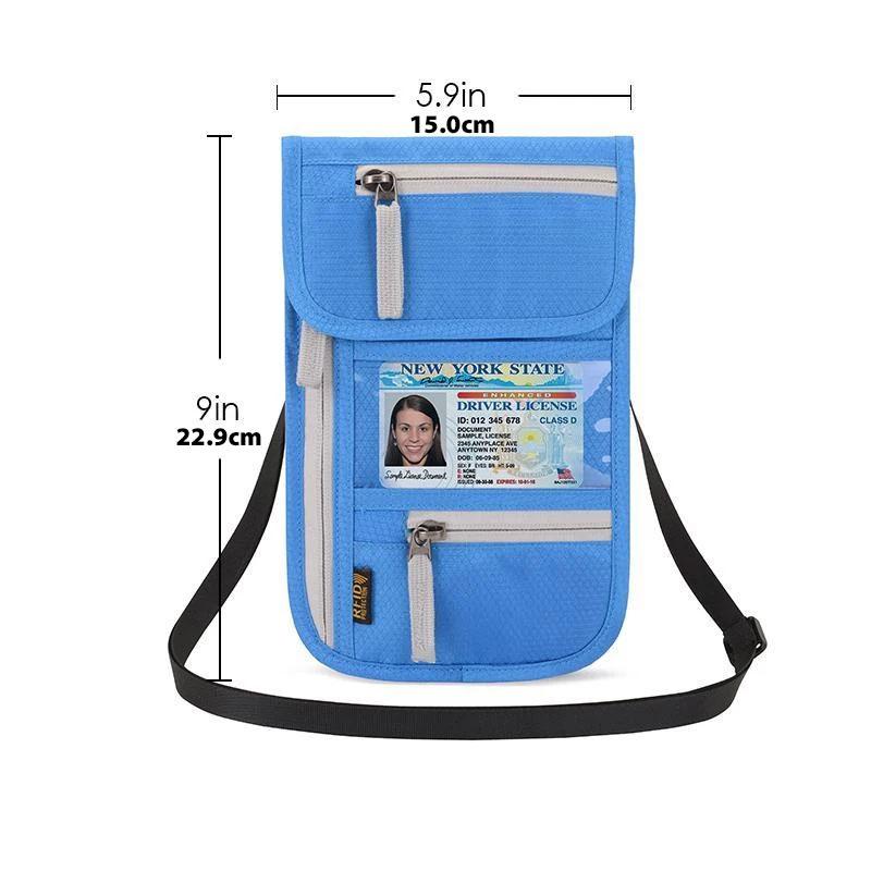 | Reisebrieftasche mit RFID-Blockierung