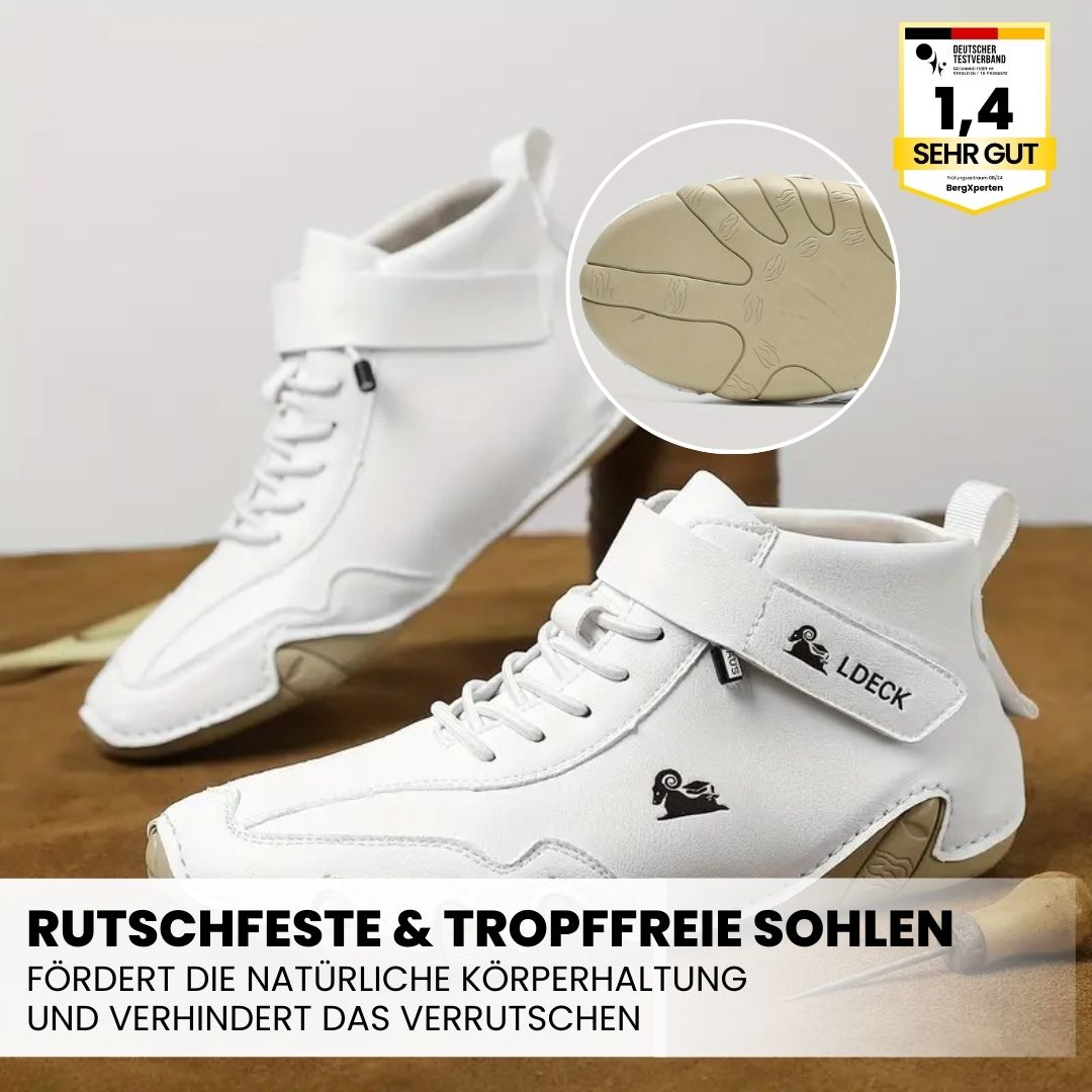 Alpaca Hallux  – ergonomische & schmerzlindernde Hallux Valgus Leder-Barfußschuhe