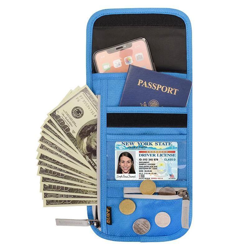 | Reisebrieftasche mit RFID-Blockierung