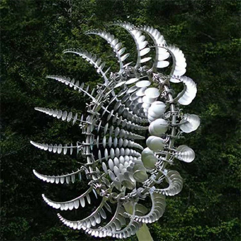 | Neue Anti-Rost Magische Metall Windmühle-Kinetische Metall Windspiele