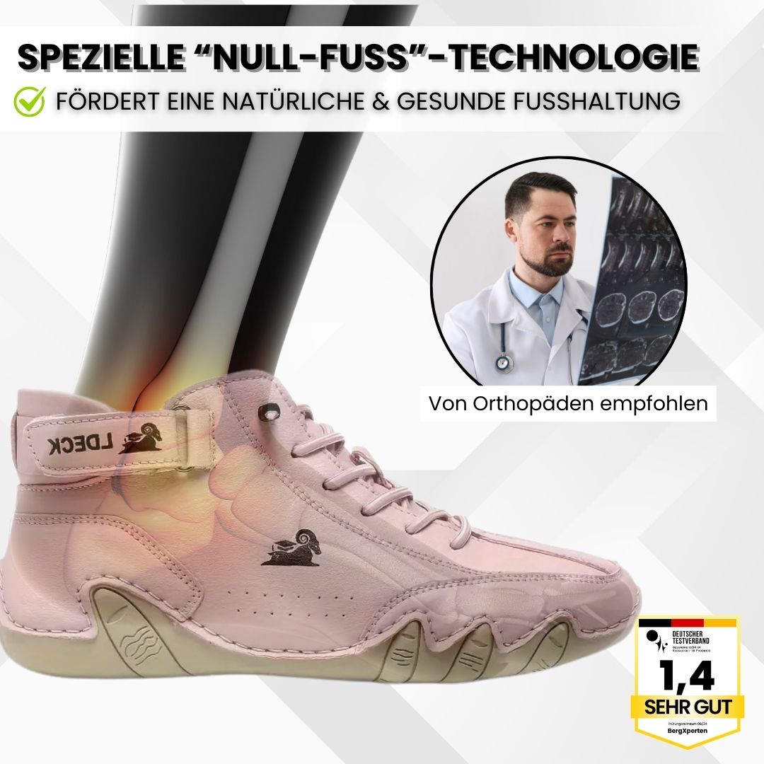 Alpaca Hallux  – ergonomische & schmerzlindernde Hallux Valgus Leder-Barfußschuhe