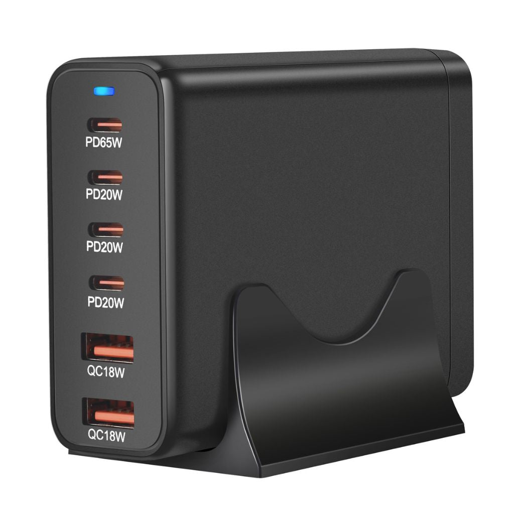 | 155W GaN 6-Port USB-C Ladegerät