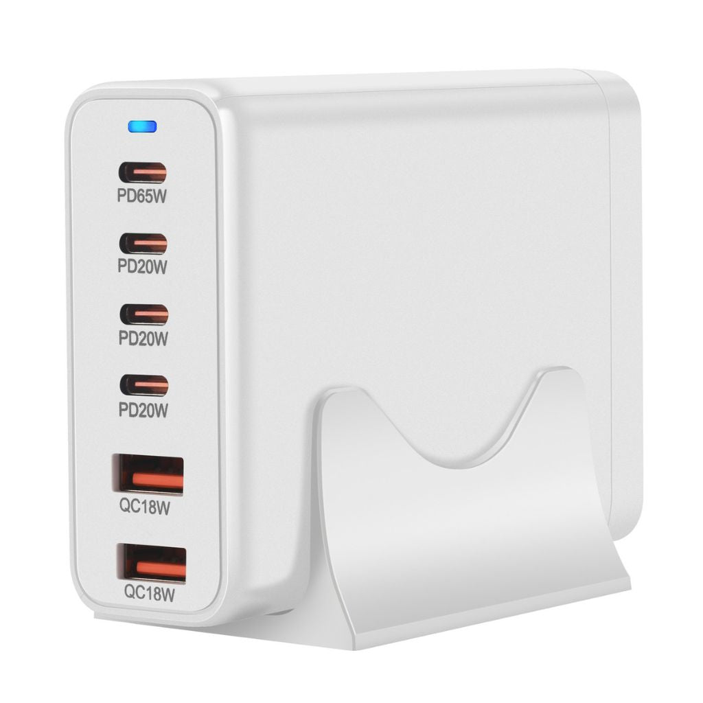 | 155W GaN 6-Port USB-C Ladegerät