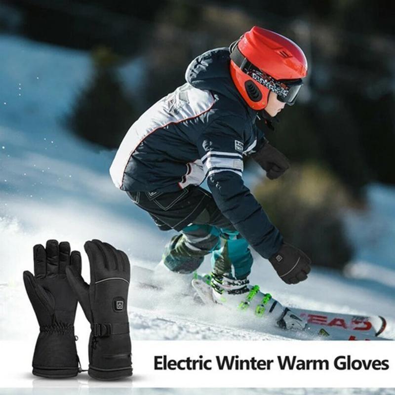 | Elektrische Batterie Heizhandschuhe Einstellbare Temperatur für Männer/Frauen