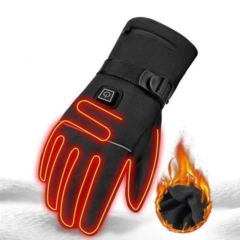 | Elektrische Batterie Heizhandschuhe Einstellbare Temperatur für Männer/Frauen