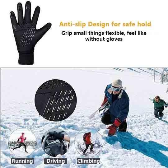 | Outdoor rutschfeste wasserdichte Sporthandschuhe