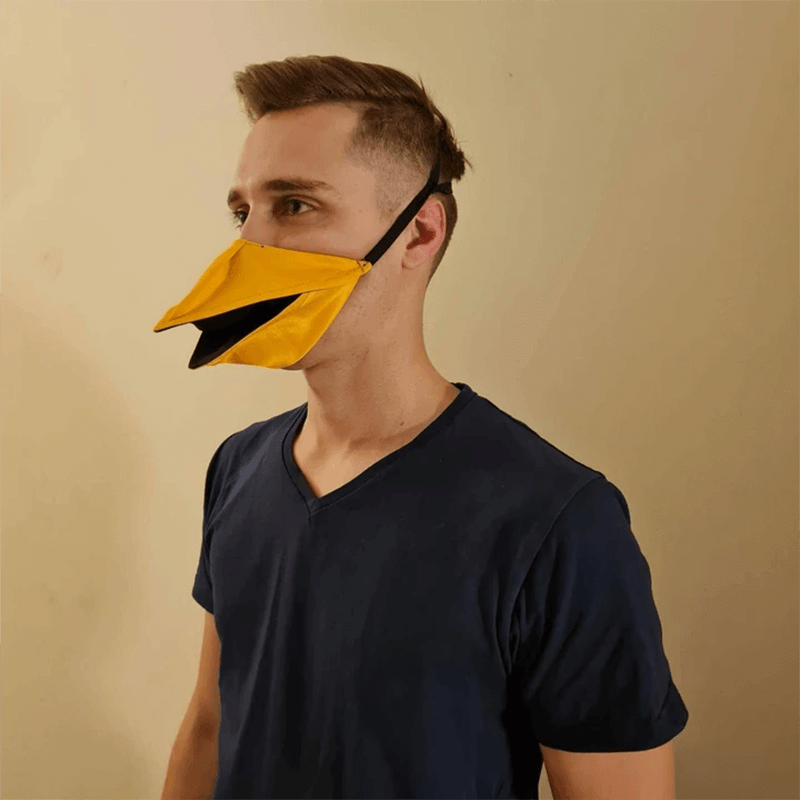 | Enten sprechende Gesichtsmaske