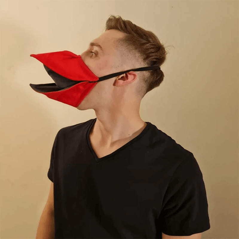 | Enten sprechende Gesichtsmaske